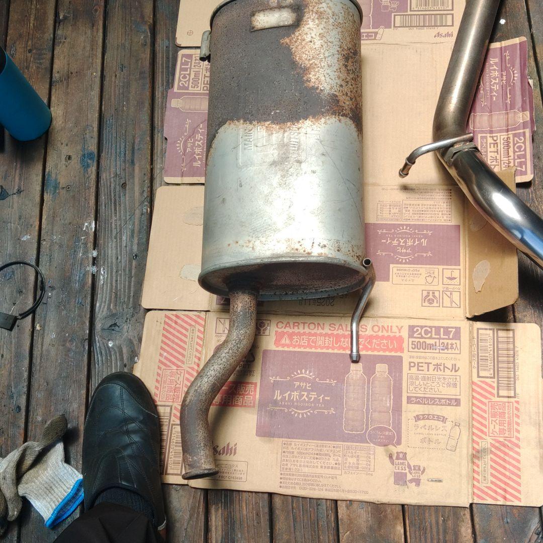 スズキエブリイDA64V　　マフラー