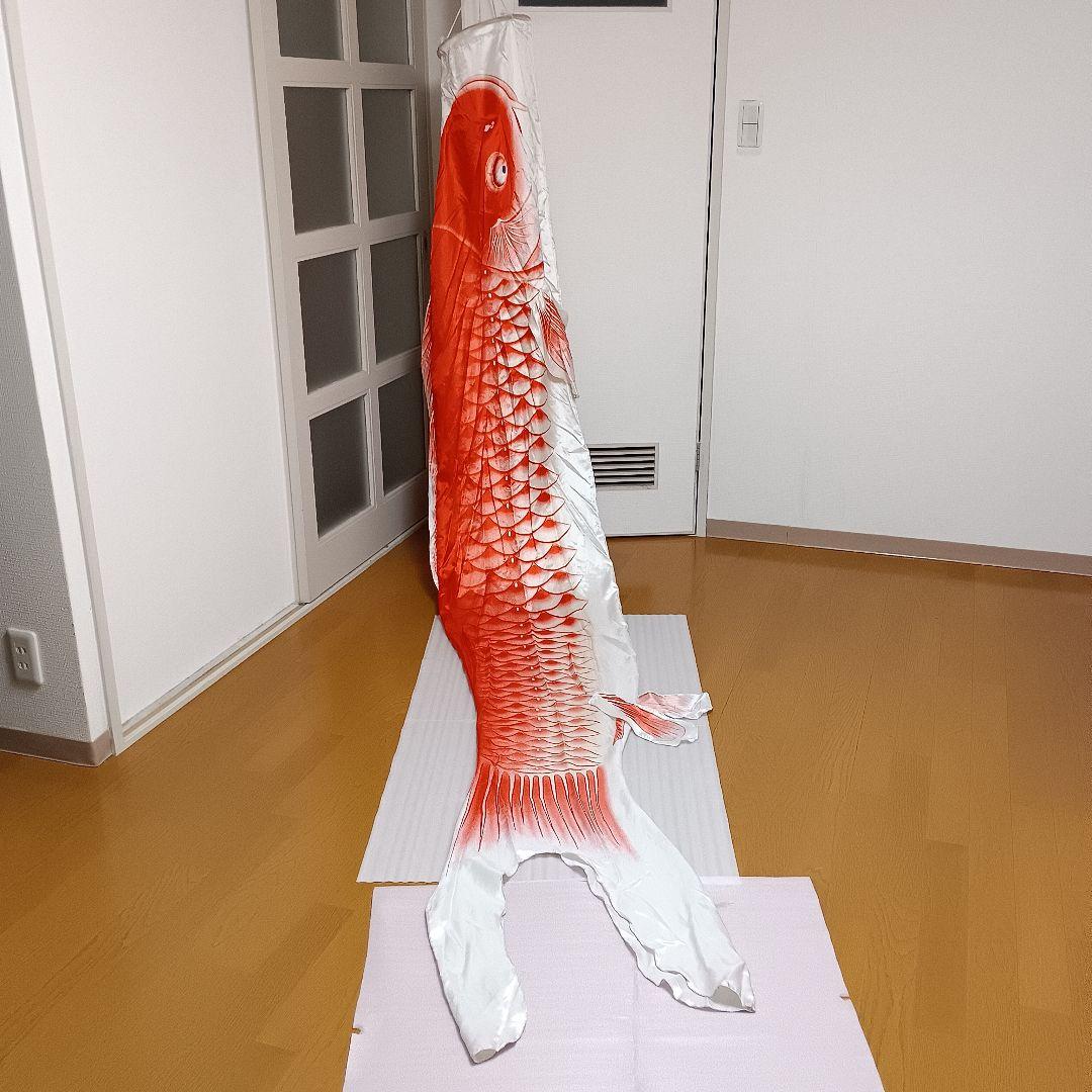 こいのぼり３匹・雲竜吹き流し１本　 庭園用 4m　東旭「積美画シリーズ」