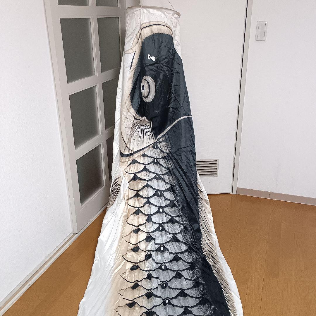 こいのぼり３匹・雲竜吹き流し１本　 庭園用 4m　東旭「積美画シリーズ」