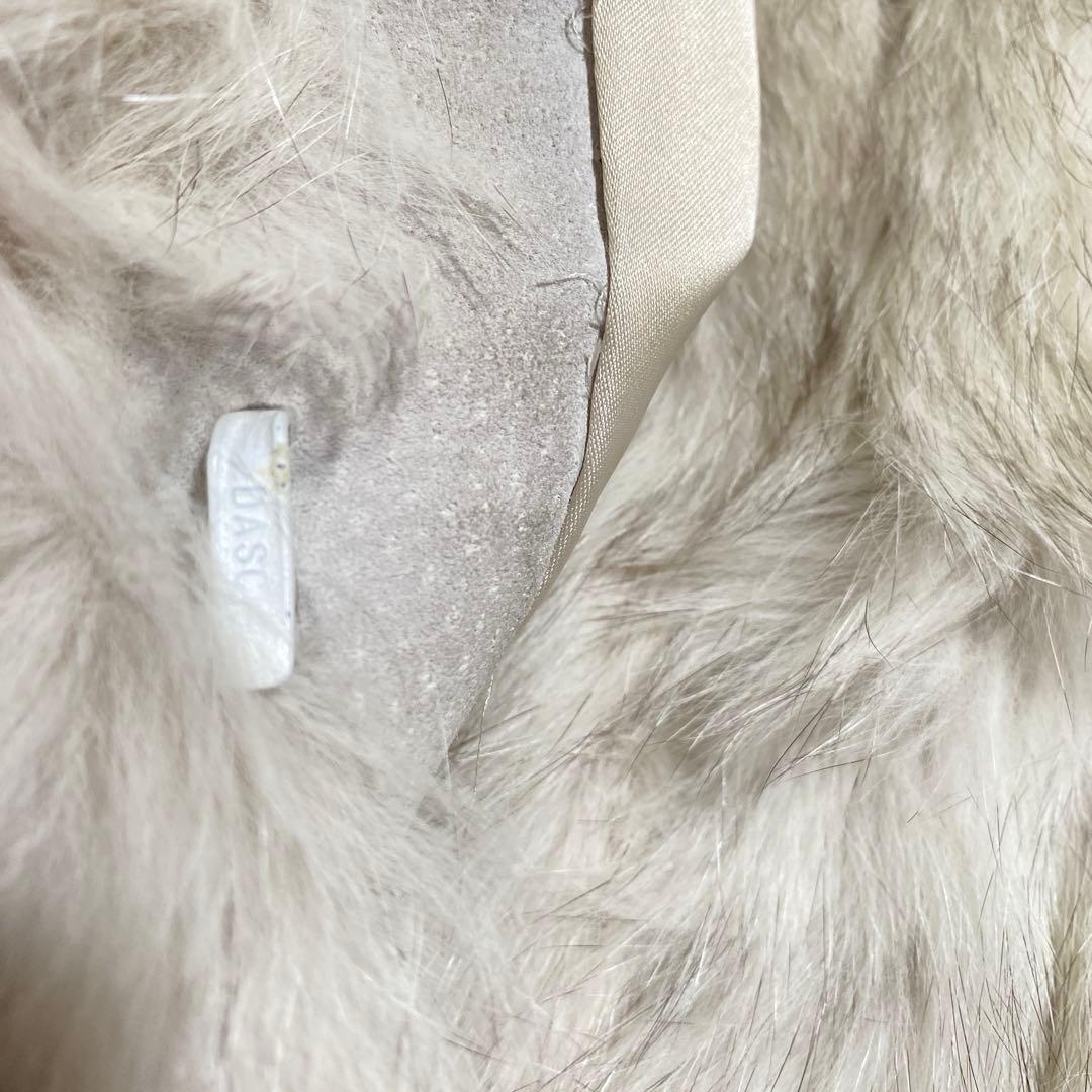 ヴィンテージ フォックスファーコート 肉厚 もこもこ 女優襟 入手困難 11