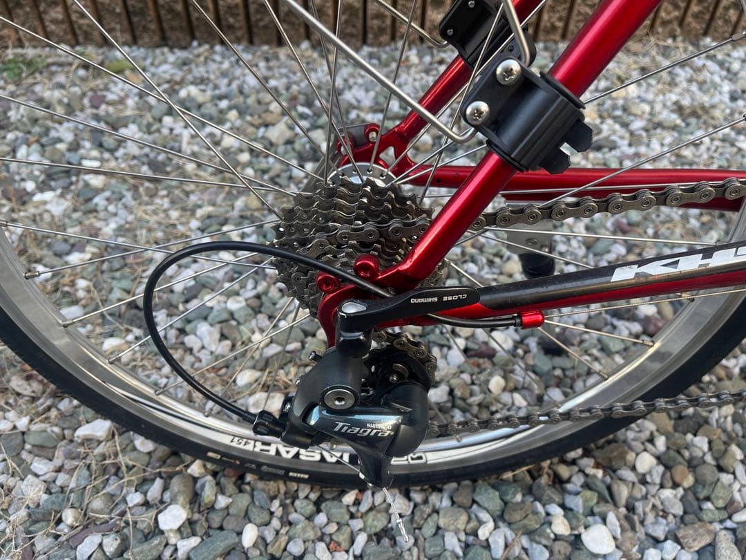 KHS F-20RC 折りたたみ自転車 レッド