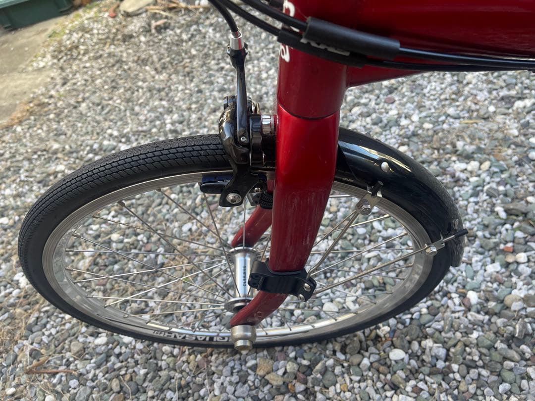 KHS F-20RC 折りたたみ自転車 レッド