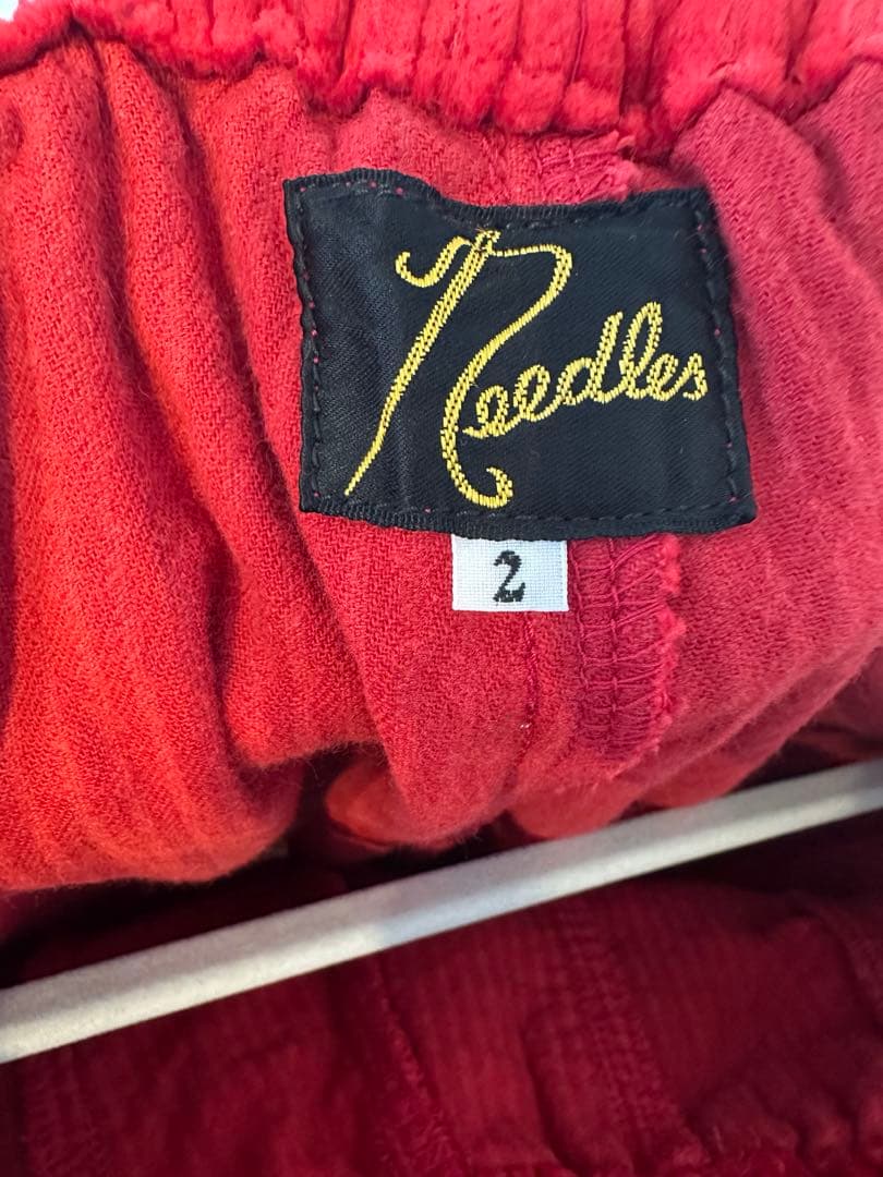 Needles コーデュロイヒザデルパンツ