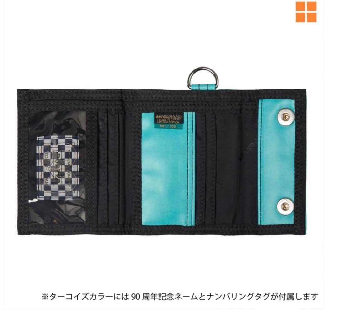 PORTER POCKET CORD WALLET 限定品ターコイズブルー　財布