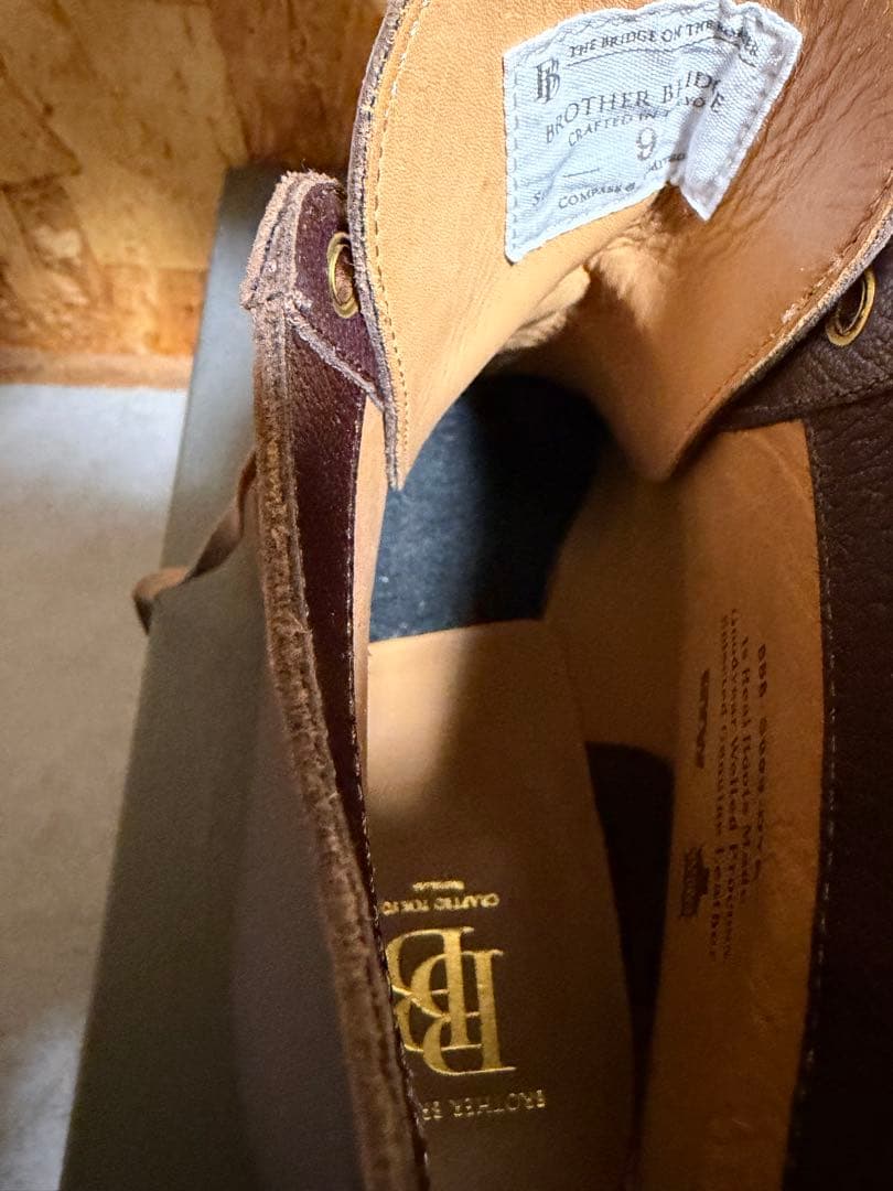 靴 BROTHER BRIDGE HENRY S009 BURG/HORSE 9