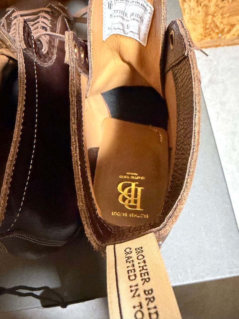 靴 BROTHER BRIDGE HENRY S009 BURG/HORSE 9