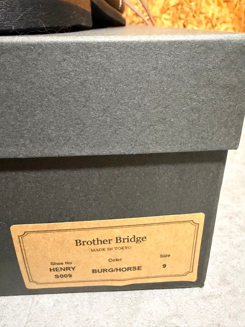 靴 BROTHER BRIDGE HENRY S009 BURG/HORSE 9