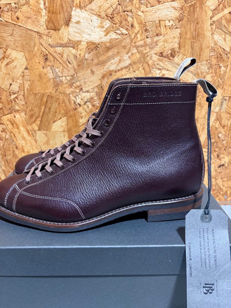 靴 BROTHER BRIDGE HENRY S009 BURG/HORSE 9