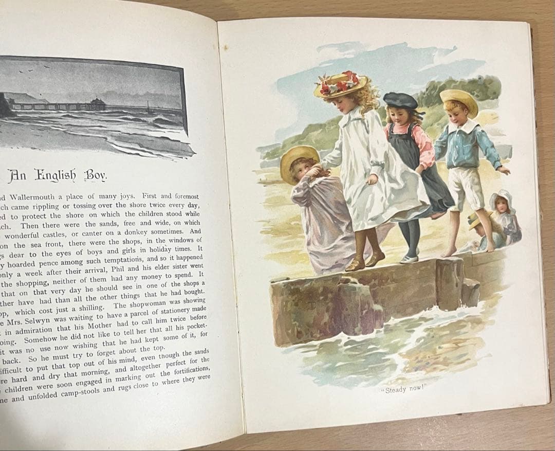 N o.370 希少 アンティーク 洋書 絵本 ビクトリアン 児童書 童謡