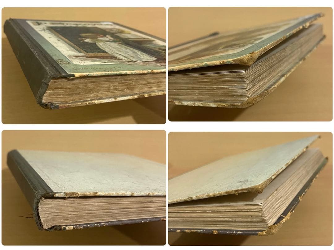 N o.370 希少 アンティーク 洋書 絵本 ビクトリアン 児童書 童謡