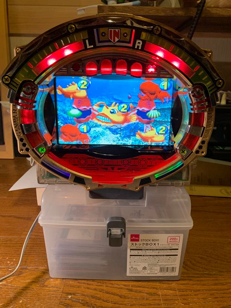 ギンギラパニック　パチンコ　卓上　実機