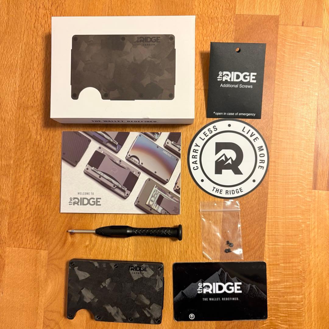 ザ リッジ フォージドカーボン マネーバンド