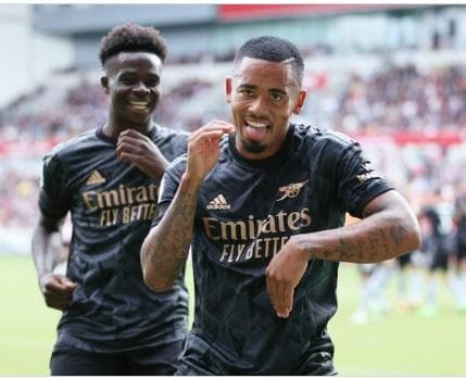 アーセナル　ジェズス　オーセンティック アウェイ（M）2022-23