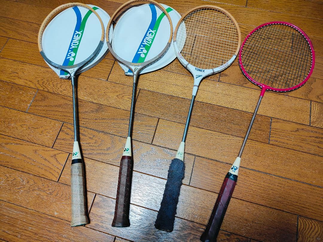 YONEX ヨネックス バドミントン ラケット ヴィンテージ レトロ 木製