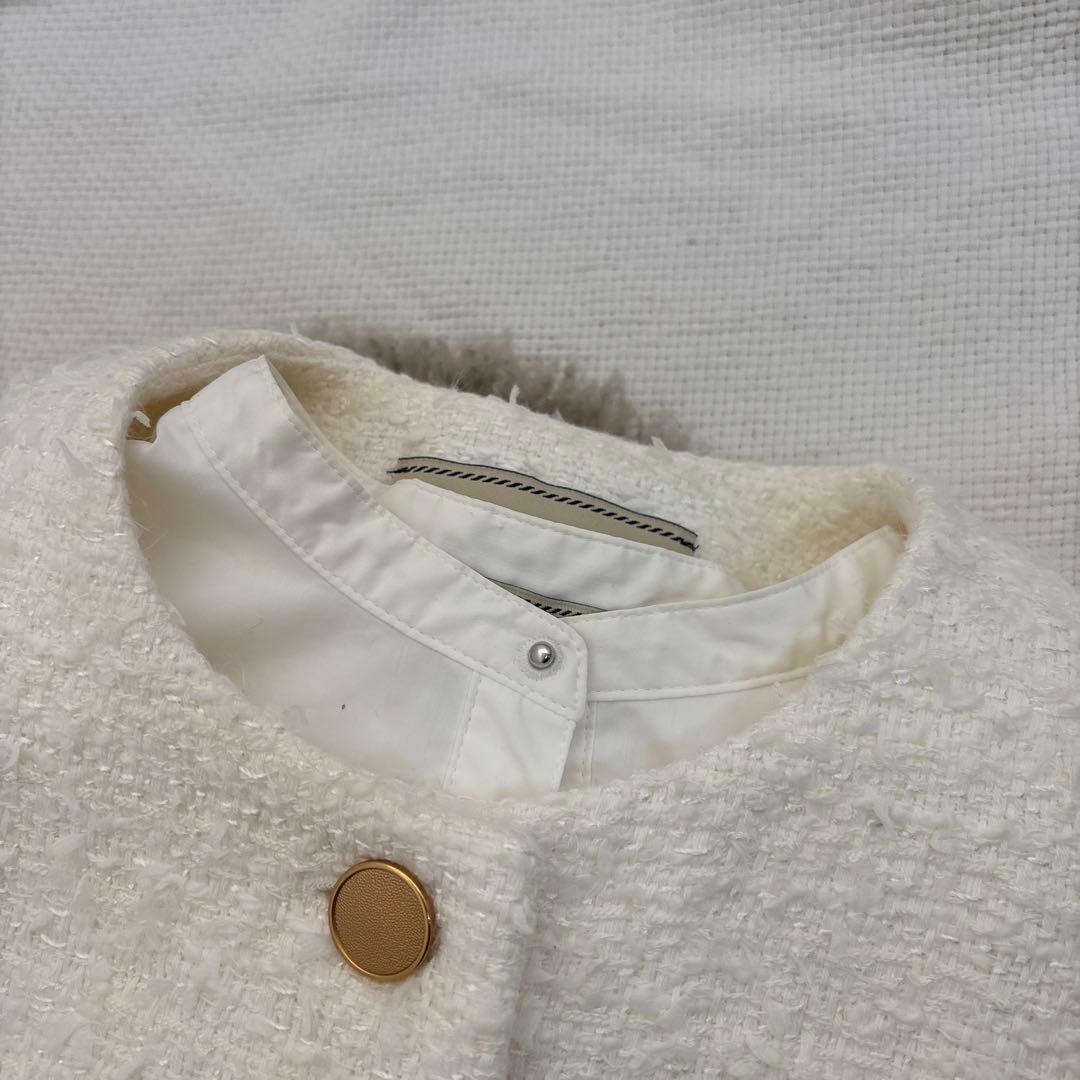 UNITED ARROWS ツイードベスト 美品 ブラウス2点セット 36サイズ