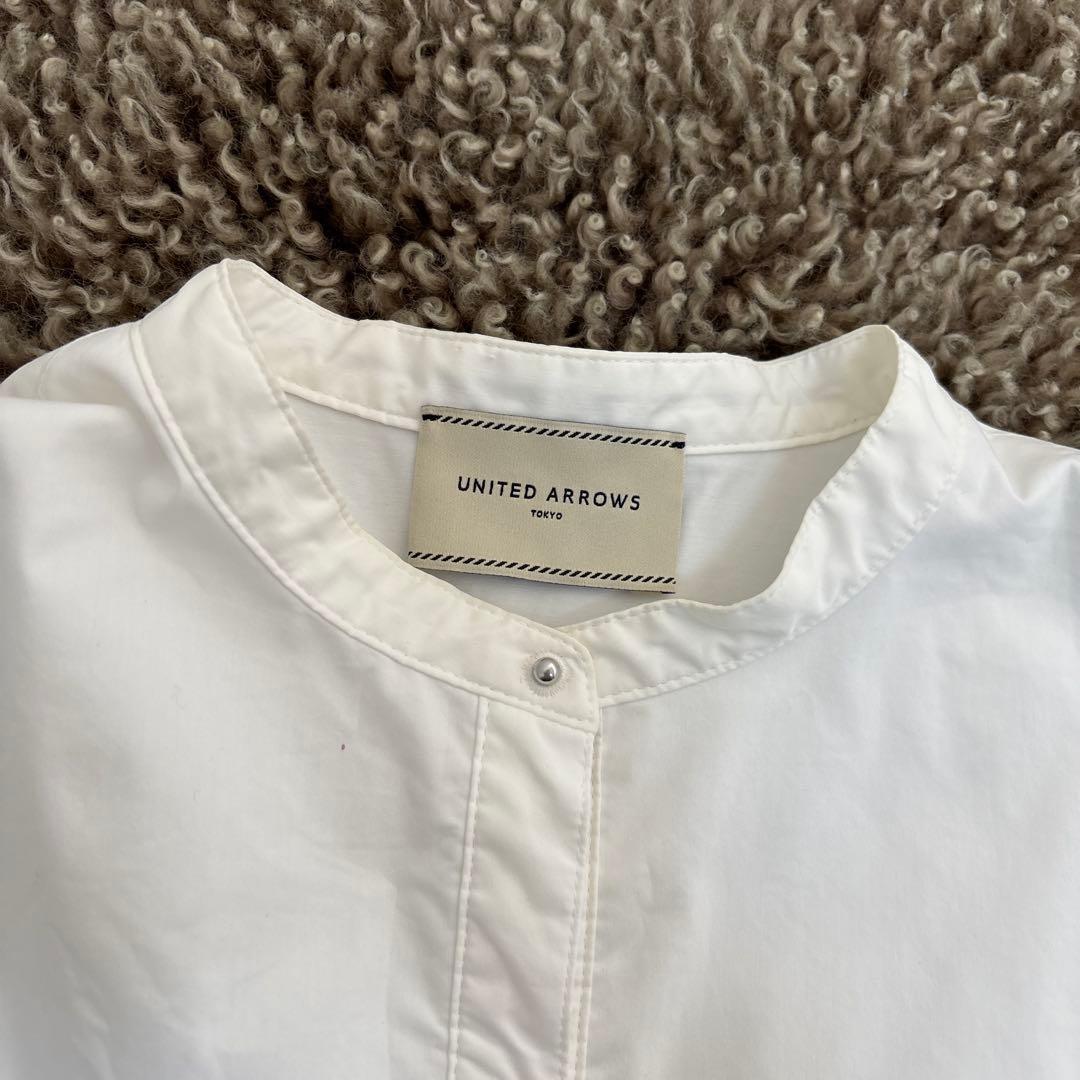 UNITED ARROWS ツイードベスト 美品 ブラウス2点セット 36サイズ