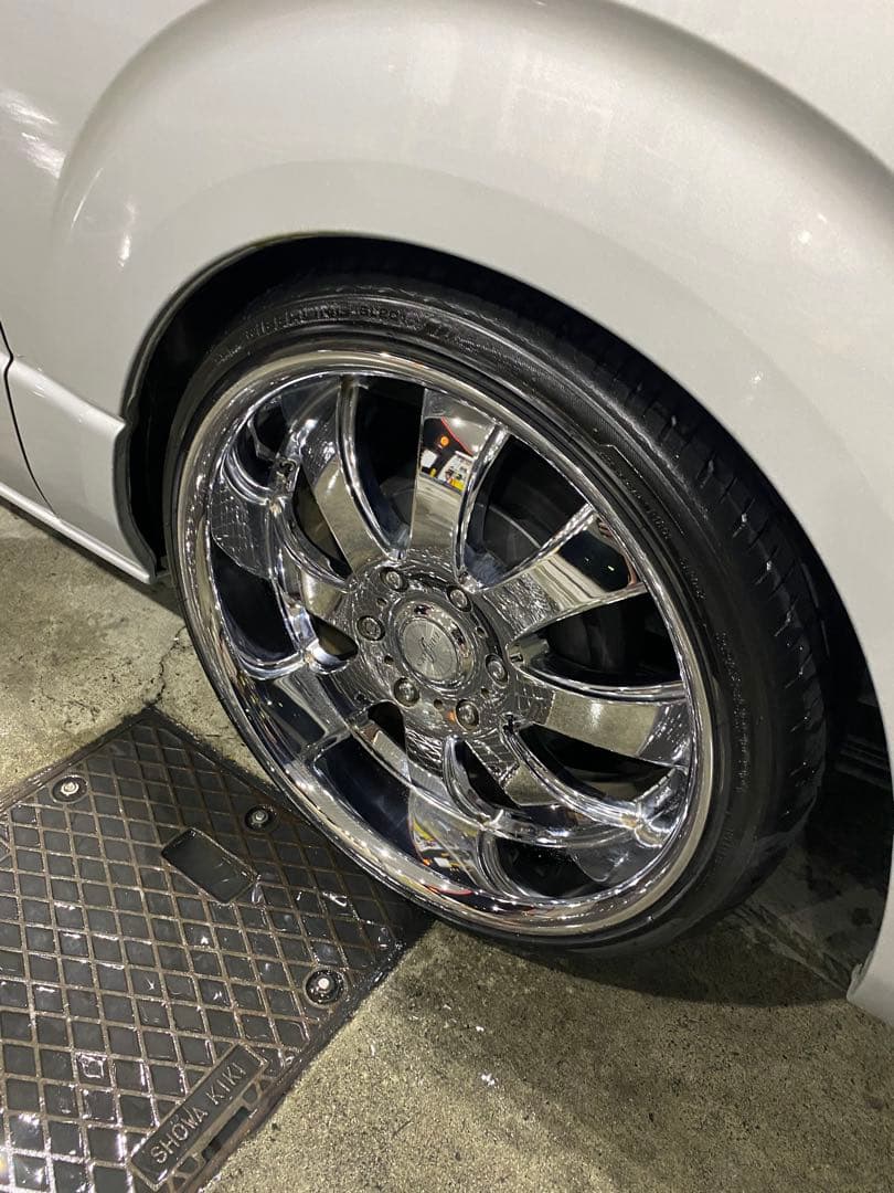 けー様　ハイエース　ファブレス　20インチ4本　(新品タイヤ付き)