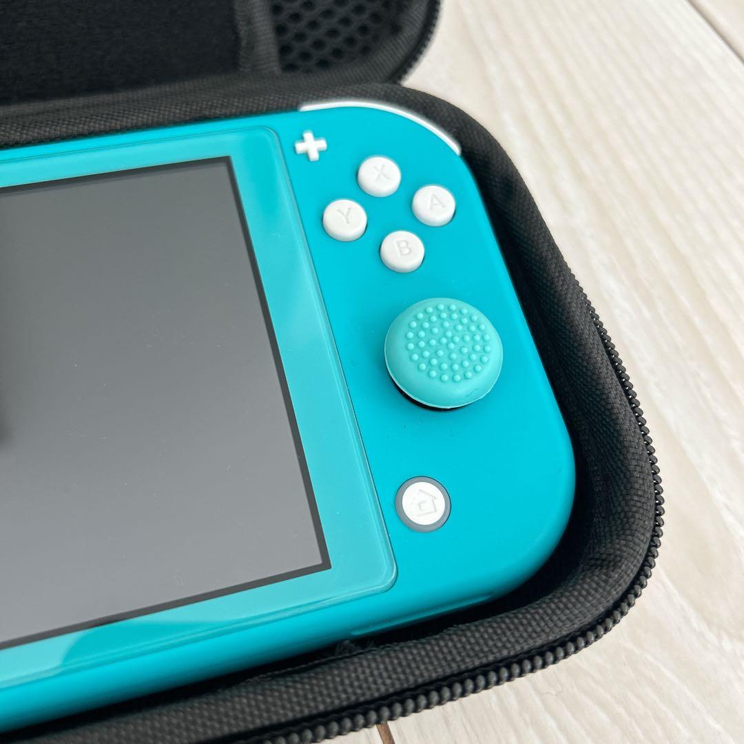 Nintendo Switch Lite ターコイズ 【本体+充電器+ケース付】