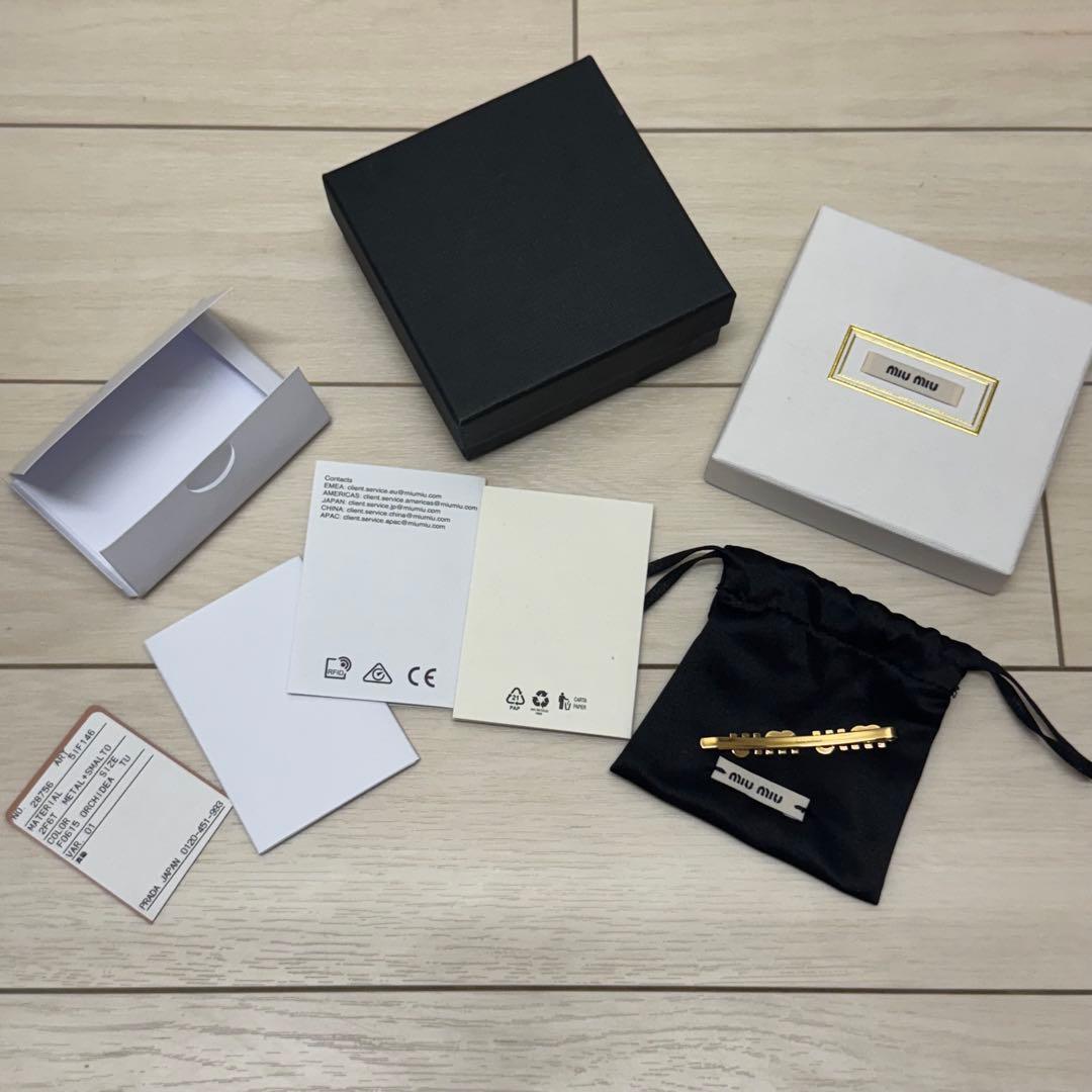 エナメルメタルヘアクリップ ヘアピン