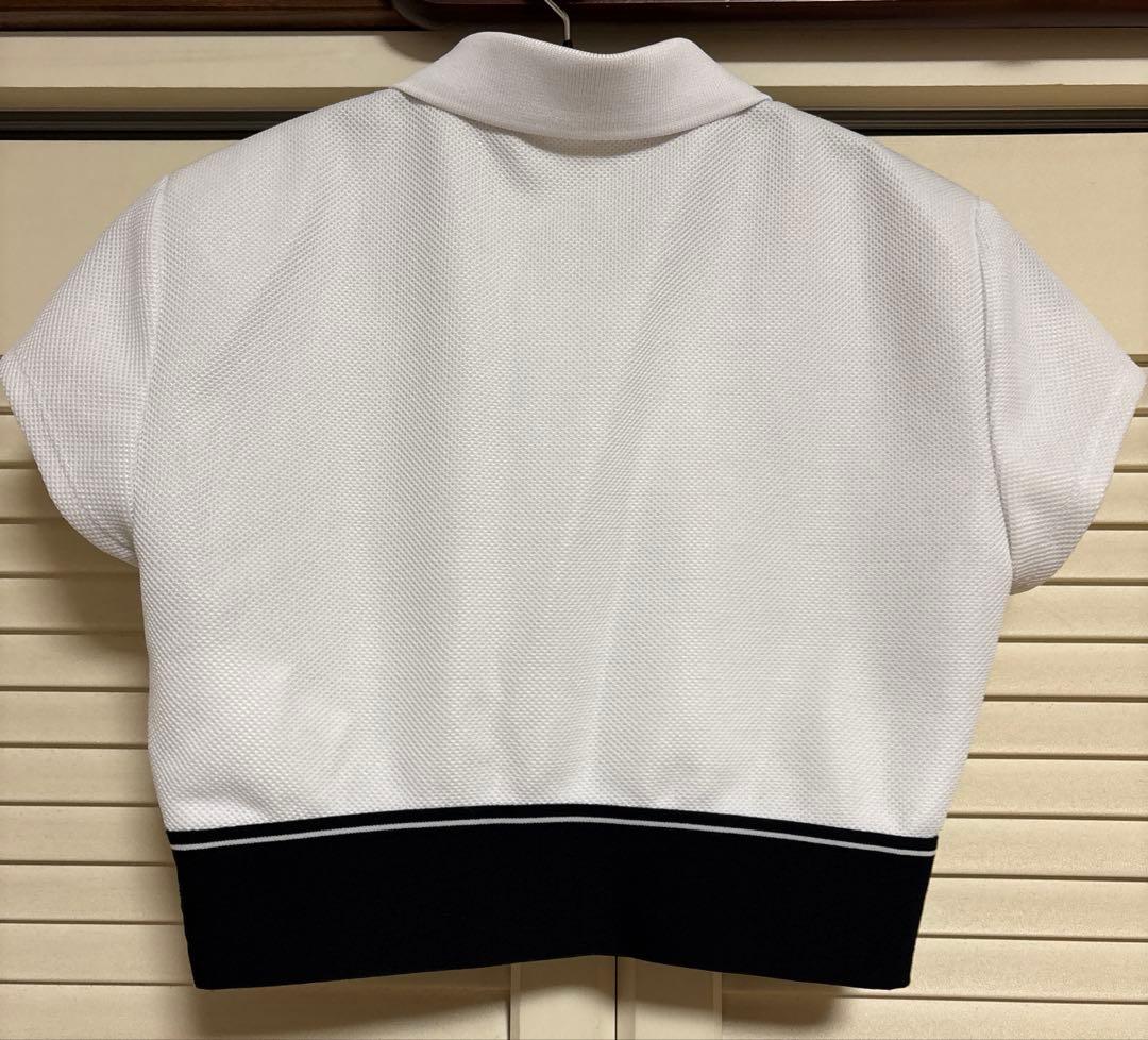 トップス alexanderwang / AW CHEERLEADER POLO TOP