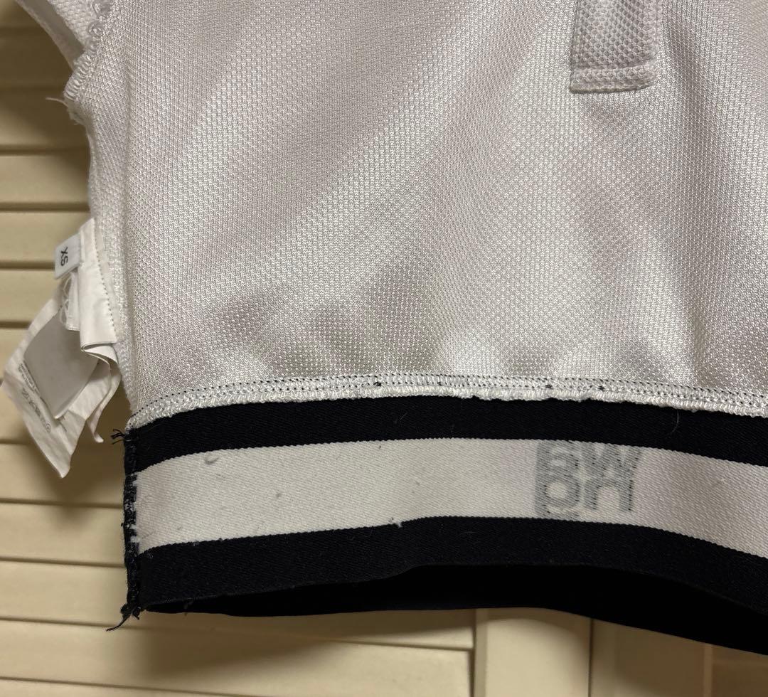 トップス alexanderwang / AW CHEERLEADER POLO TOP