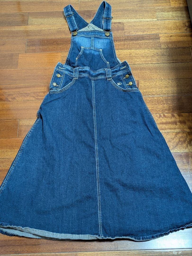 バーバリーBurberry デニムジャンパースカート36