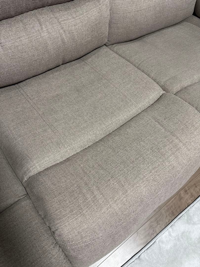 【からあげ】ニトリ Nビリーバー 電動リクライニングソファ 3人掛け