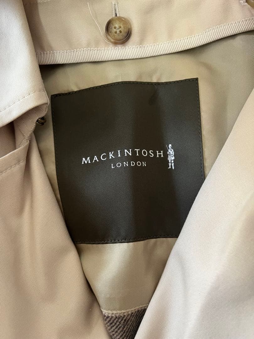 【最終値下げ！】マッキントッシュ ロンドン トレンチコート ライナー付