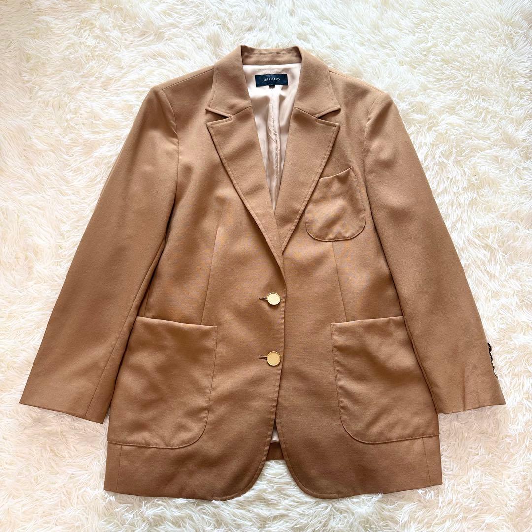 アンタイトル 2024AW オックスブレザー 大きいサイズ