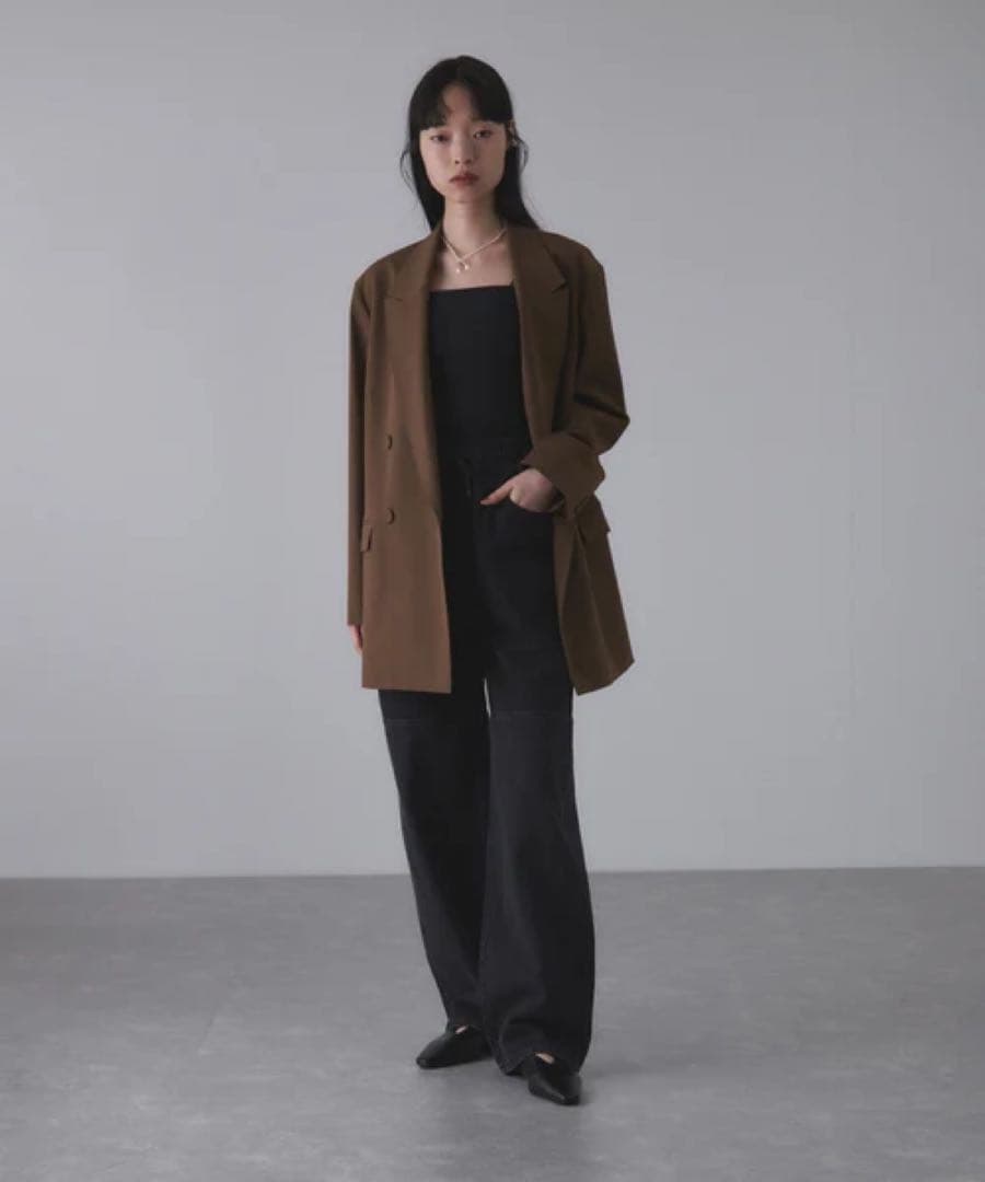 2025AWアダムエロペ ダブルブレストジャケット