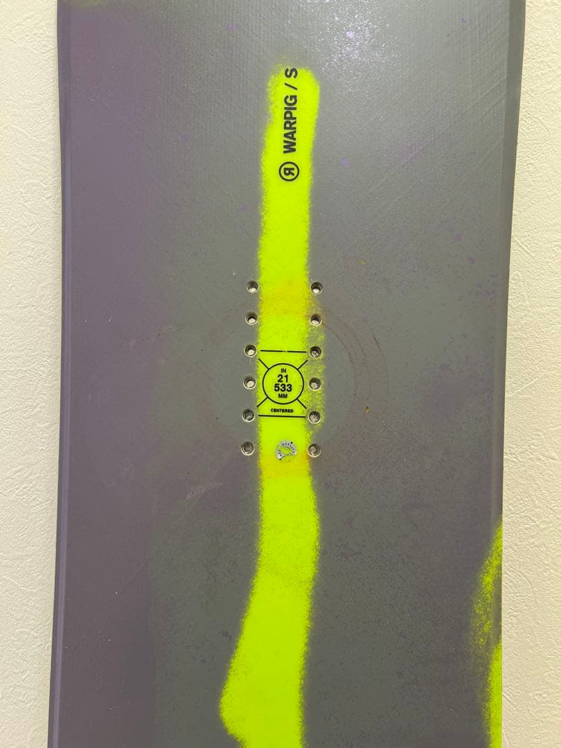 RIDE WARPIG Sサイズ 148 cm ショートファットボード パウダー