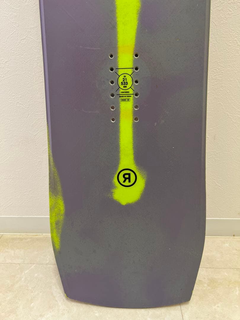 RIDE WARPIG Sサイズ 148 cm ショートファットボード パウダー