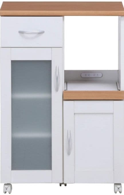 不二貿易 キッチン収納 食器棚 ホワイト スライド棚 99521 つ227