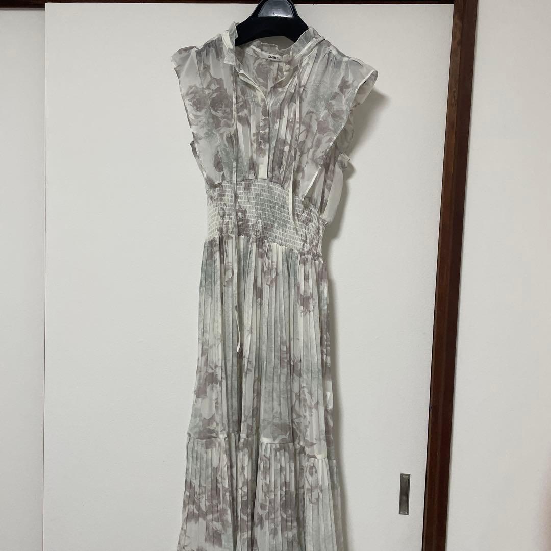 SNIDEL 20周年プリントワンピース　H サイズ0