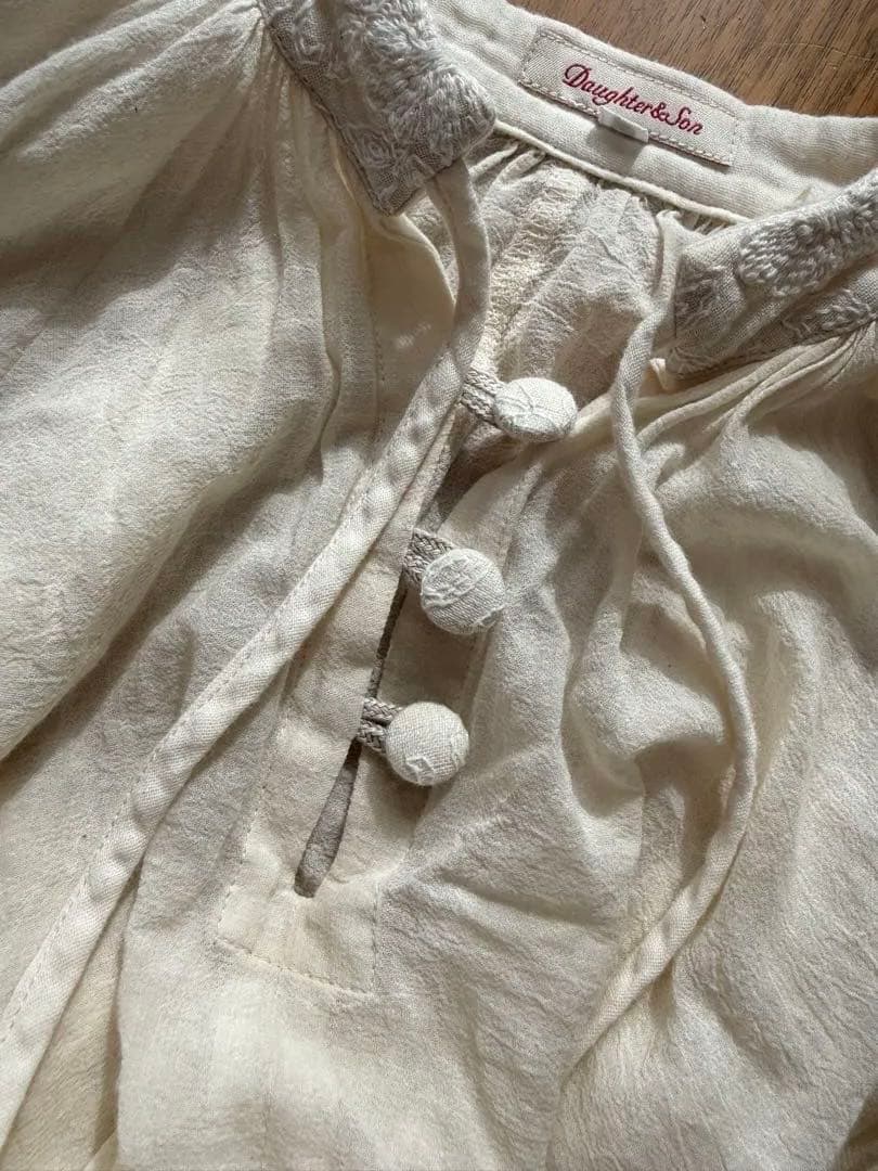 daughter&son聖歌隊のブラウス　セットアップ