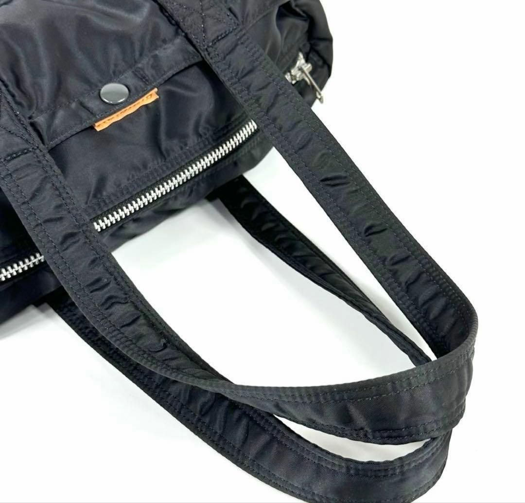 吉田カバン　PORTER ポーター タンカー ミニドラム ミニボストン 黒