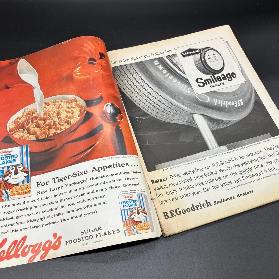 1959年 当時物　マリリン モンロー　表紙 LIFE誌　天皇陛下 ご成婚　記事