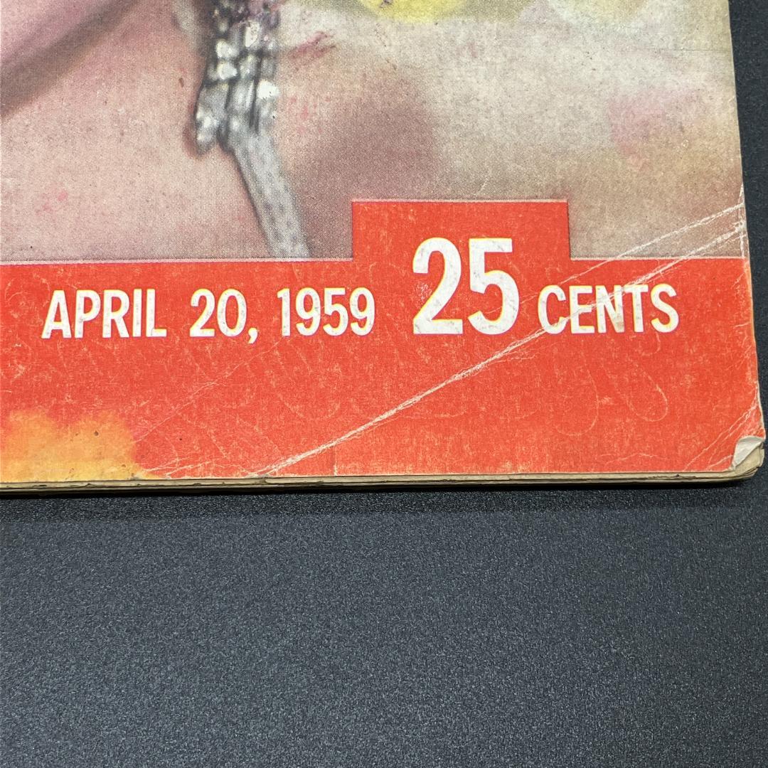 1959年 当時物　マリリン モンロー　表紙 LIFE誌　天皇陛下 ご成婚　記事