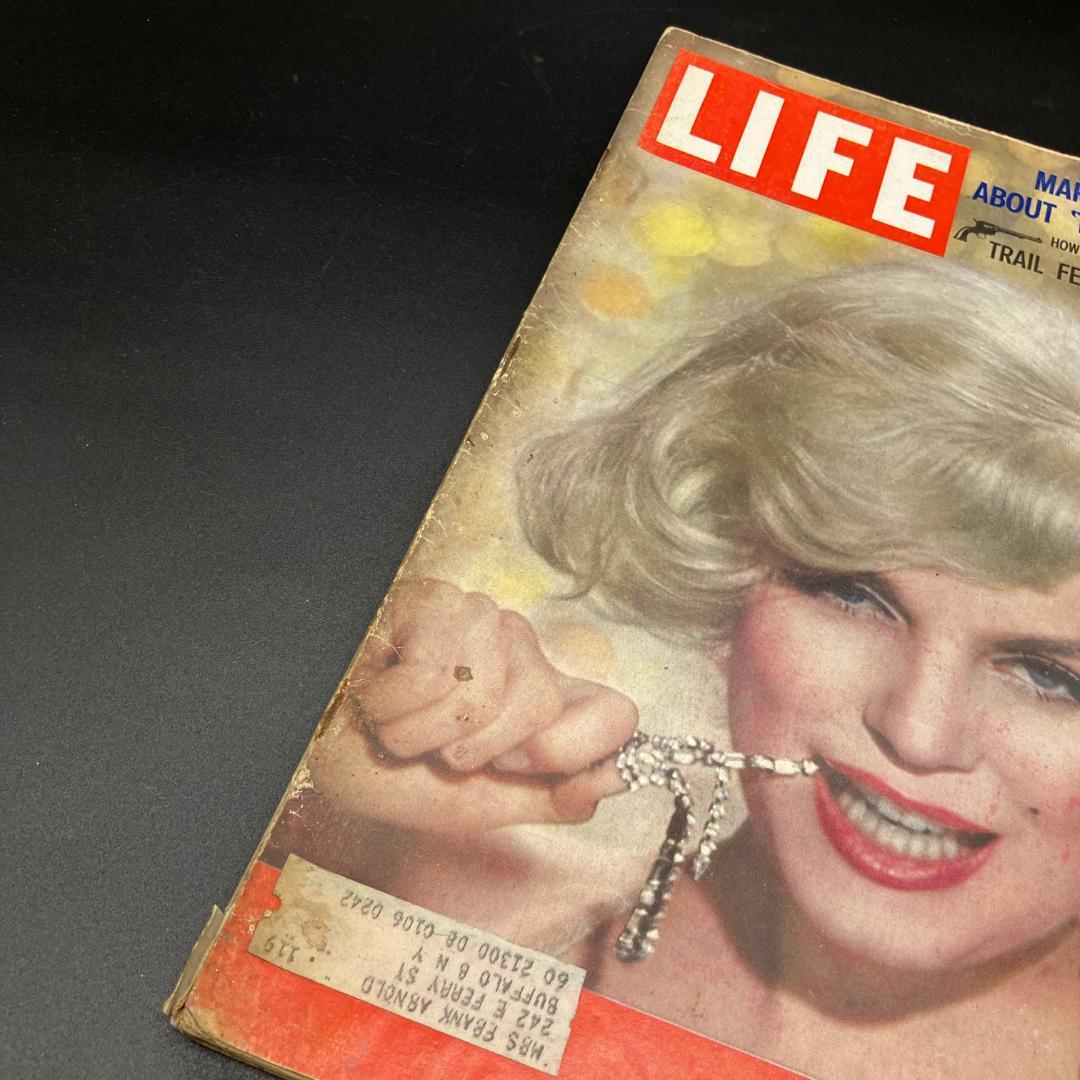 1959年 当時物　マリリン モンロー　表紙 LIFE誌　天皇陛下 ご成婚　記事