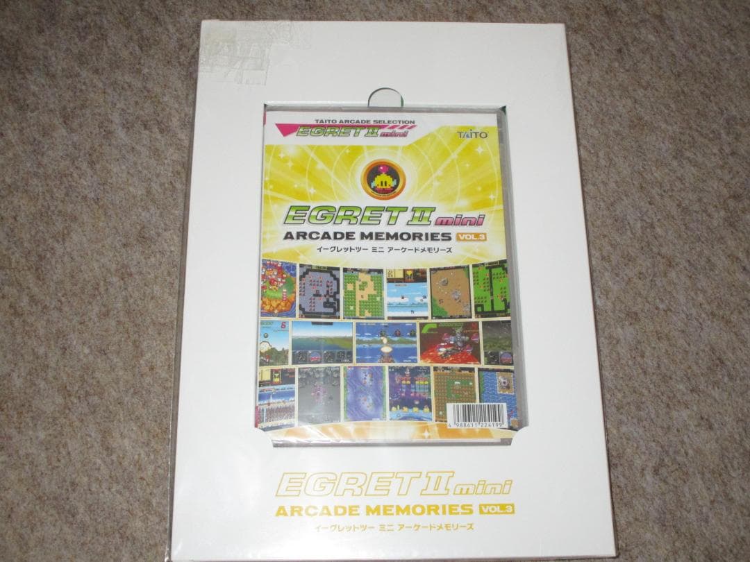 新品未開封　アーケードメモリーズVOL.3 (イーグレットツーミニ) タイトー