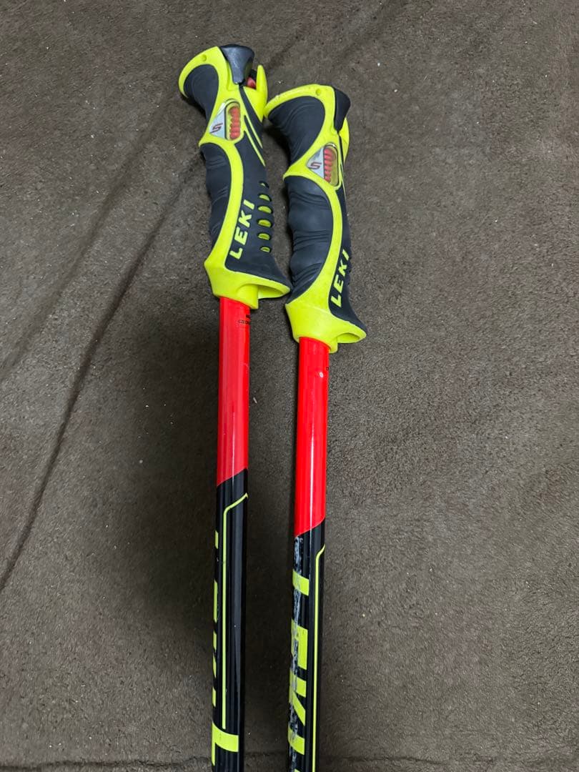 送料込 LEKI ワールドカップ レーシング VENOM 120cm カーボン
