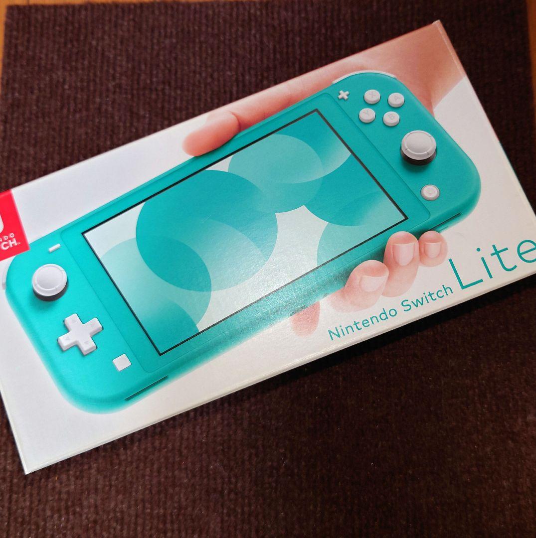 NintendoSwitch Light ターコイズ 箱あり 中古