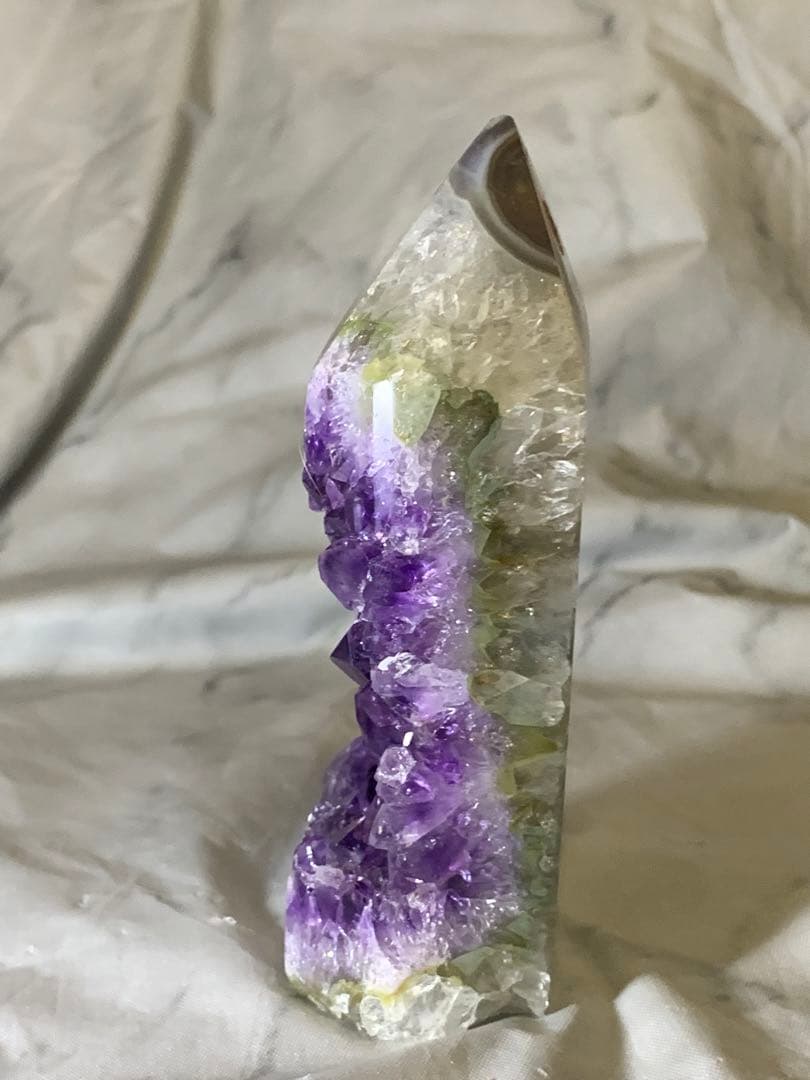 美品！アメジストクラスター六角柱