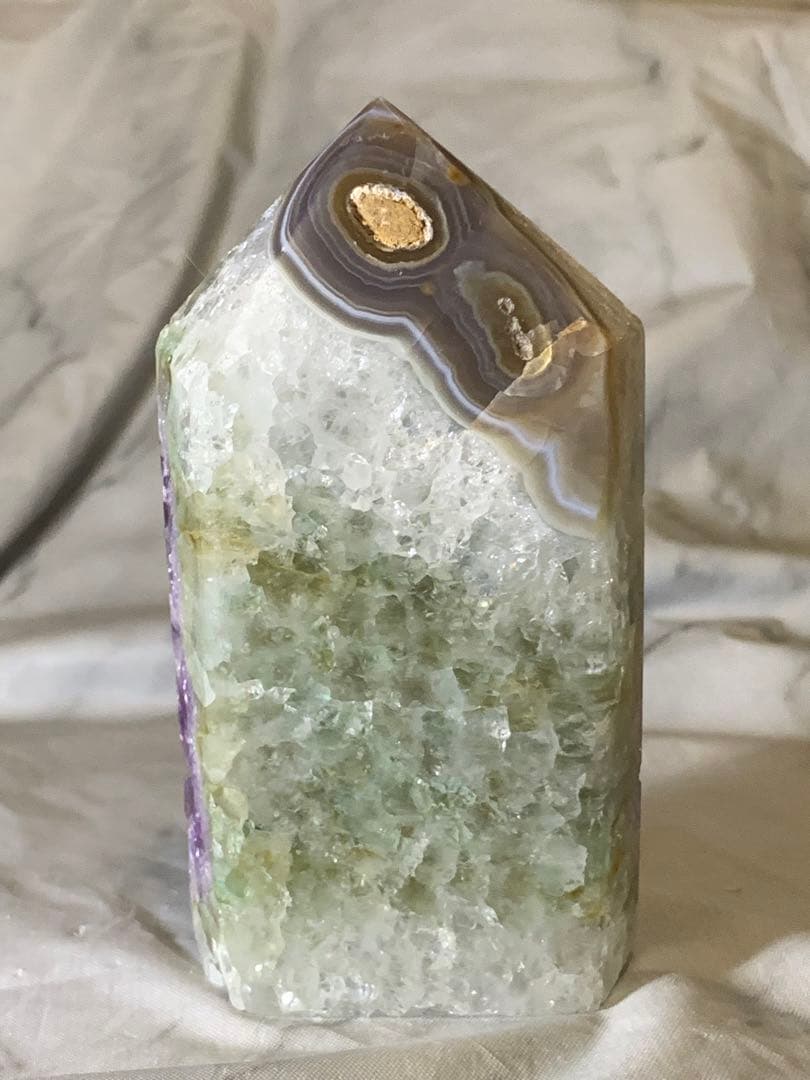 美品！アメジストクラスター六角柱