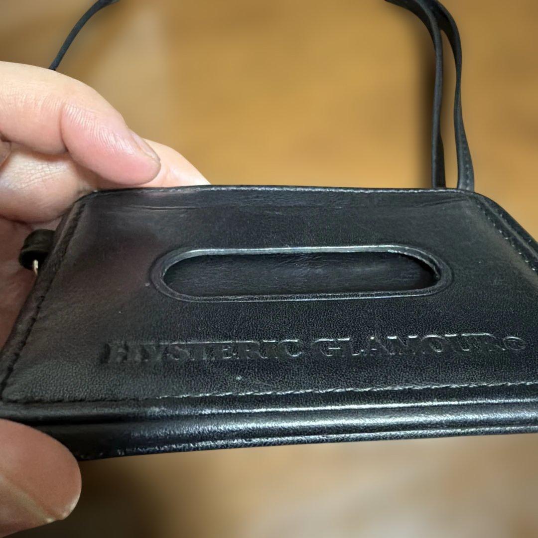 HYSTERIC GLAMOUR ロゴスタッズ パース