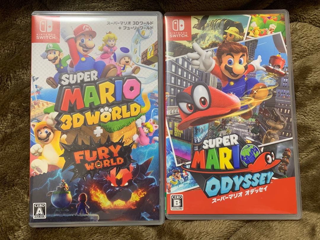 スーパーマリオ 3Dワールド + フューリーワールド & オデッセイ　まとめ売り