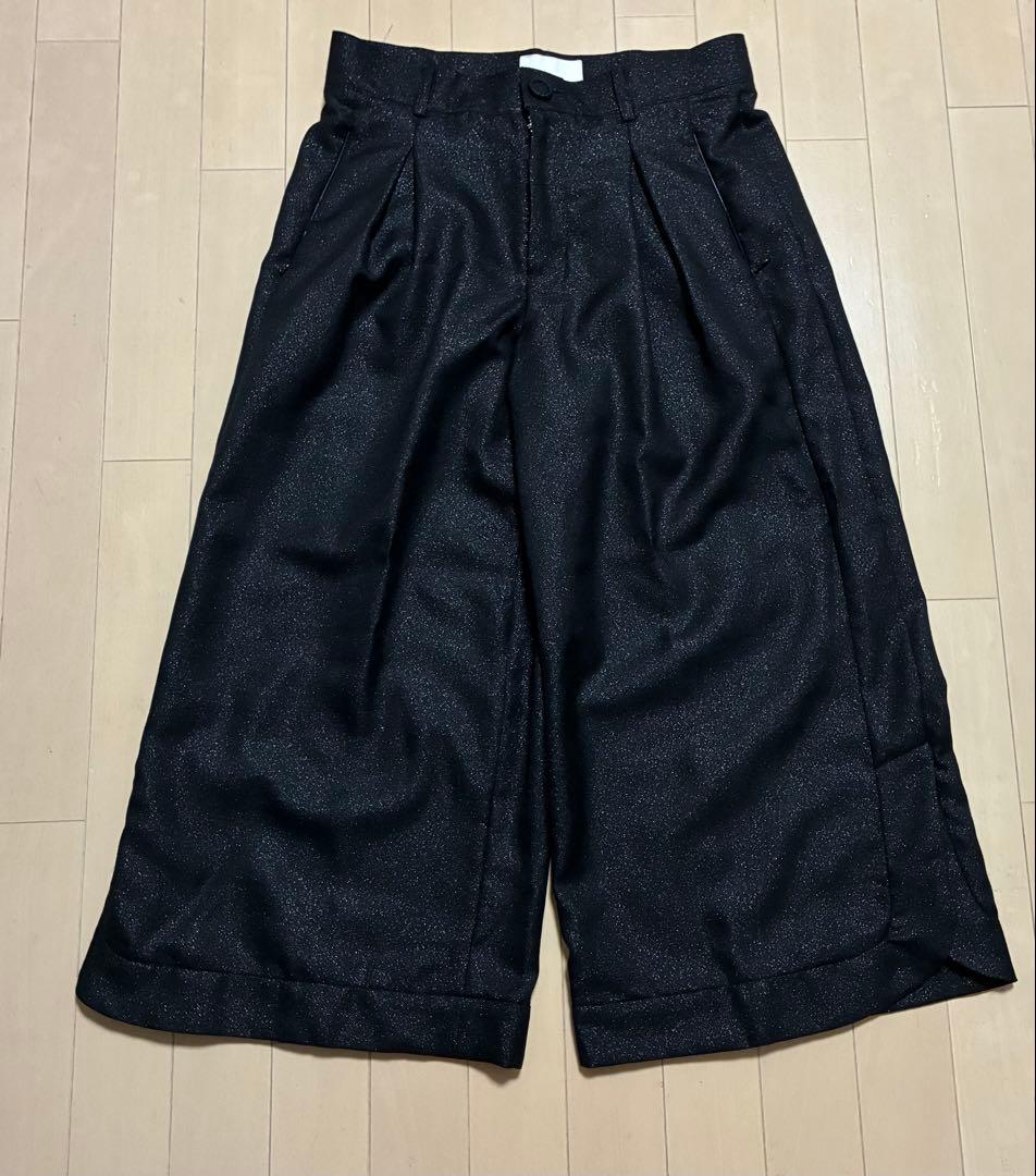 Orimi 25ss クロップド　ビッグスラックス