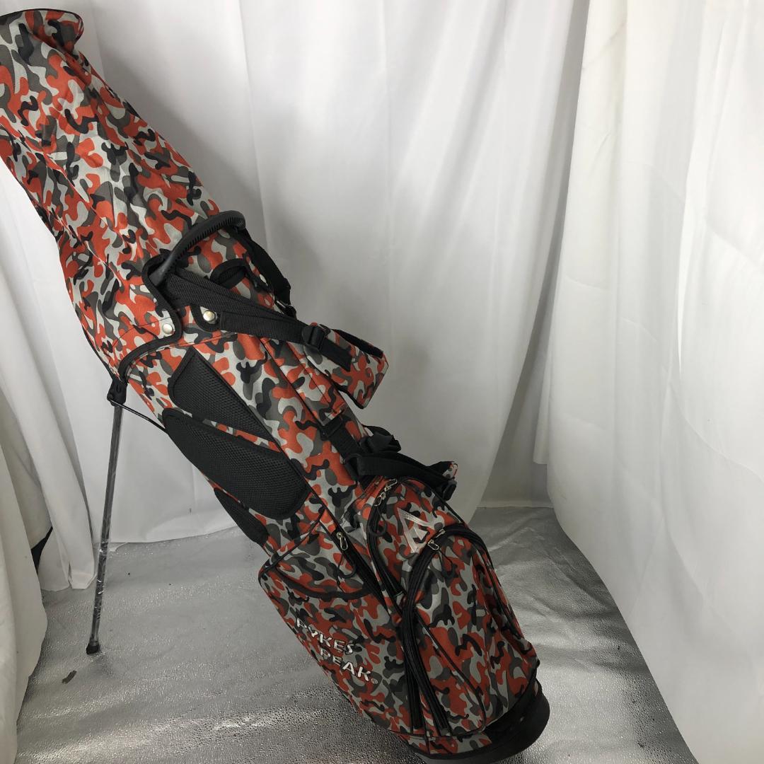 PYKES PEAK キャディバッグ ゴルフバッグ 6分割/ヤS3123