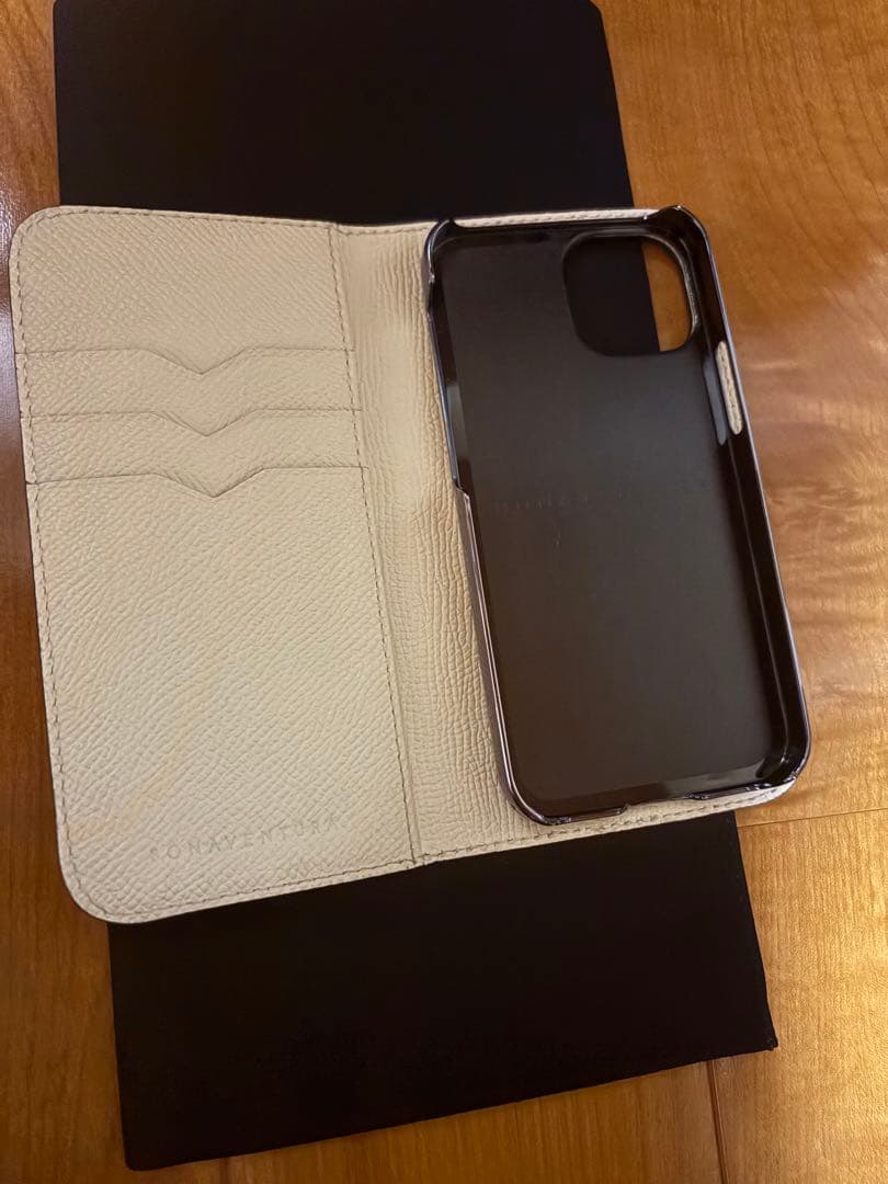 【新品同様】BONAVENTURA ダイヤリーiPhoneケース