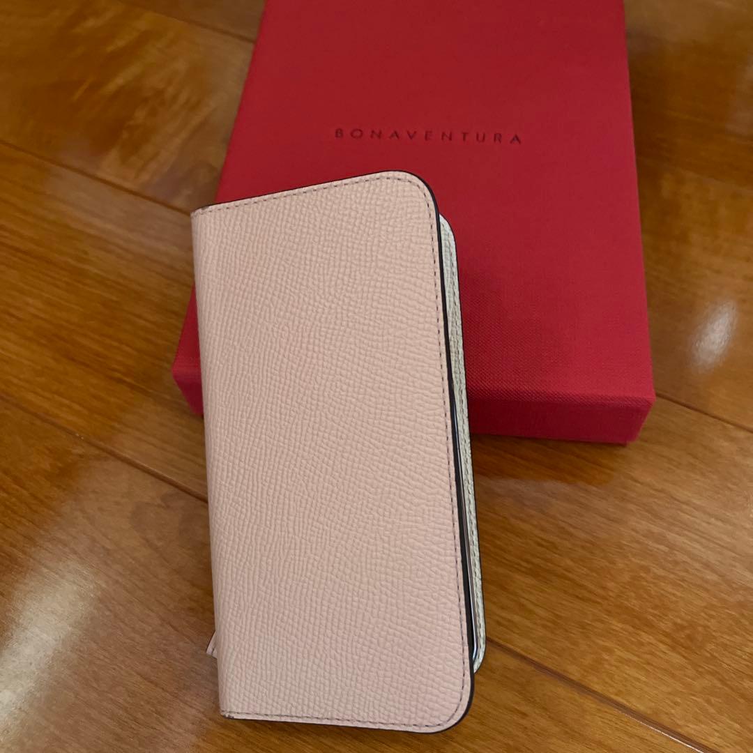 【新品同様】BONAVENTURA ダイヤリーiPhoneケース